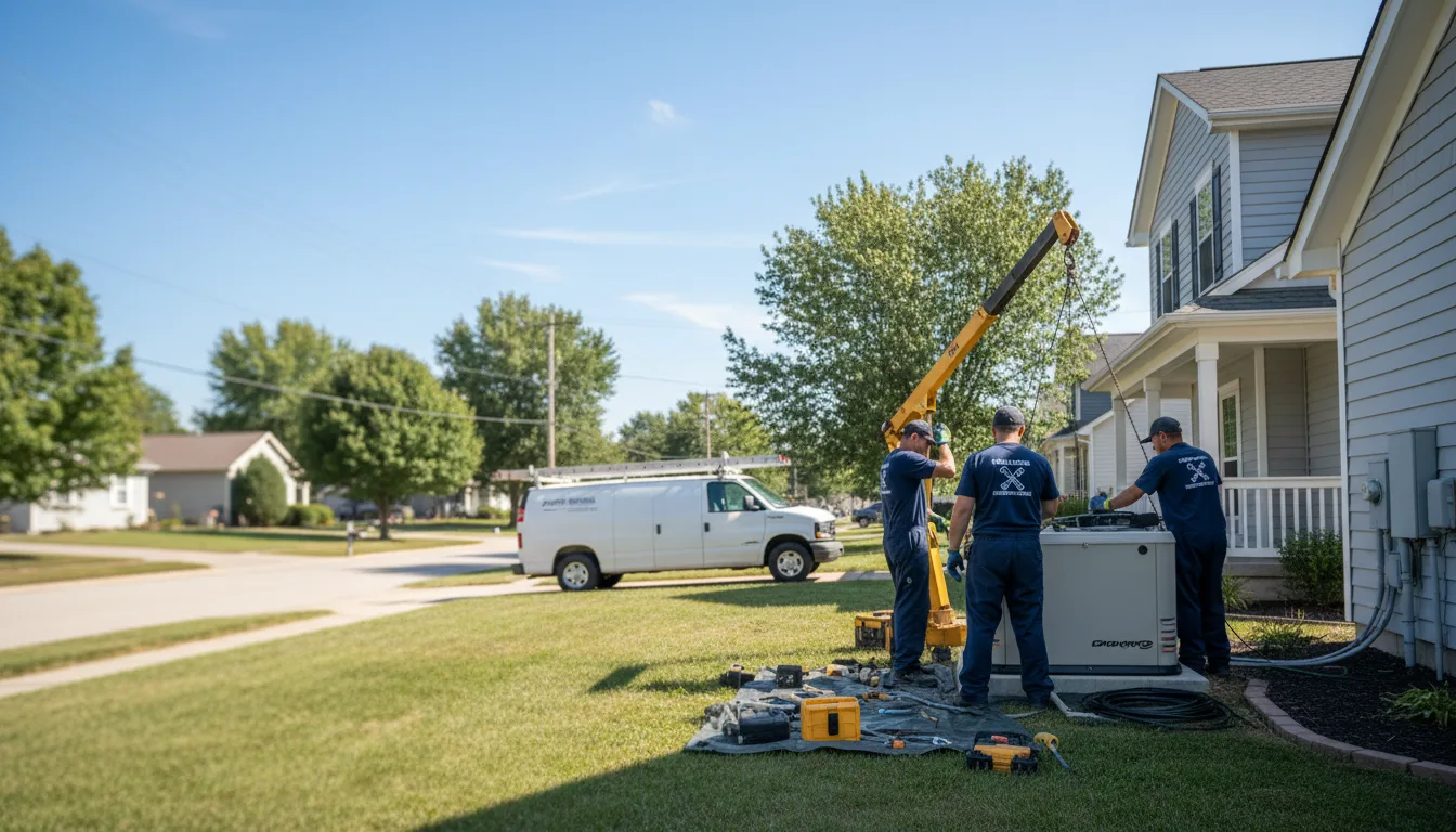 Generator Installation in Tecumseh, KS near me
